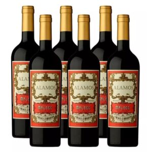 Vino Alamos Malbec X 6
